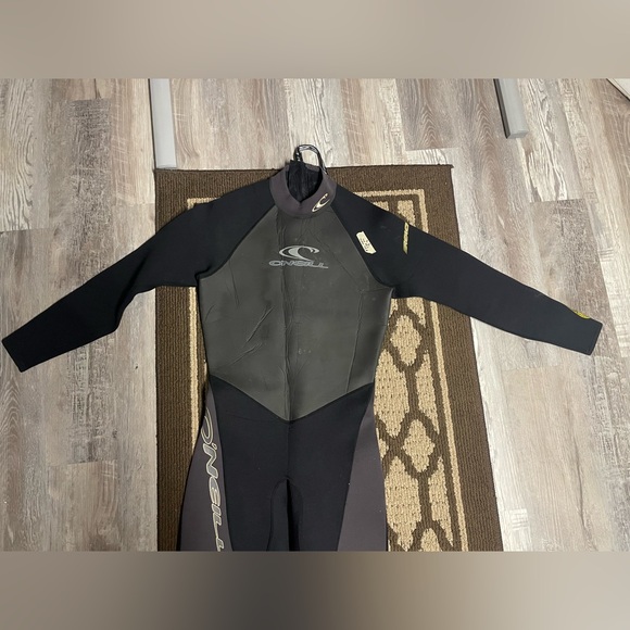 O’Neill 3/2MM Men’s XL Back Zip Full Wetsuit - Picture 2 of 8